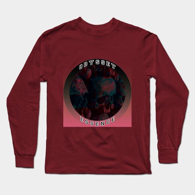 Odyssey Skull Long Sleeve T-Shirt by MagesticLuminous